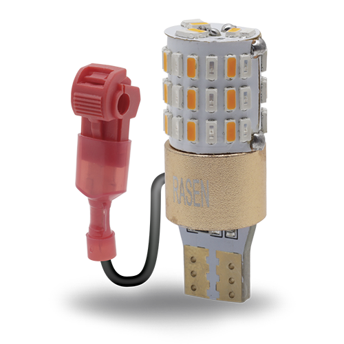 [RS-FOC-2019R-Y] FOCO DE PELLIZCO 54 HIPERLED DUO ROJO-AMA