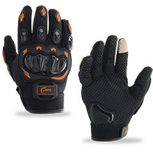 [RS-GUA-17002O-M] GUANTE MEDIO DEDO CON PROTECCION