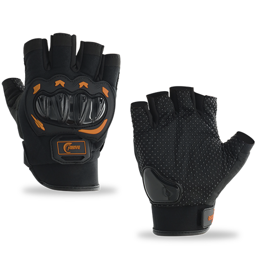 [RS-GUA-17002O-L] GUANTE MEDIO DEDO CON PROTECCION