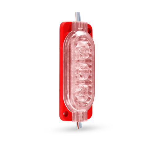 [RS-MOD-4007R] TIRA DE MODULO LED EN UNA FILA 3 LUCES