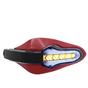 [RS-CMA-8007R] PROTECTOR DE PUÑOS DEPORTIVO COLOR ROJO CON INTERMITENTE