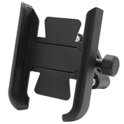 [RS-SOPC-6002BK] SOPORTE PARA CELULAR UNIVERSAL METALICO PARA MANUBRIO SIN CARGADOR