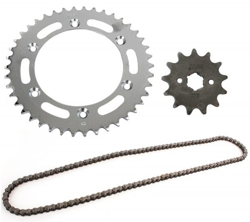 [KTSA46] KIT DE SPROCKET DM150 ROJA SAYTO