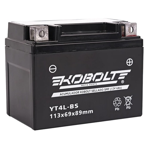[KB-BAT-001] BATERIA YT4L-B