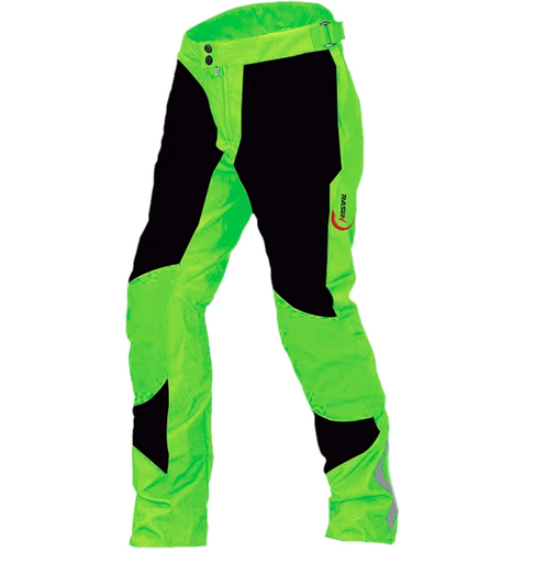 [RS-TRA-20042XXL]  PANTALON DEPORTIVO	 VERDE FLOURECENTE CON NEGRO (XXL)			 