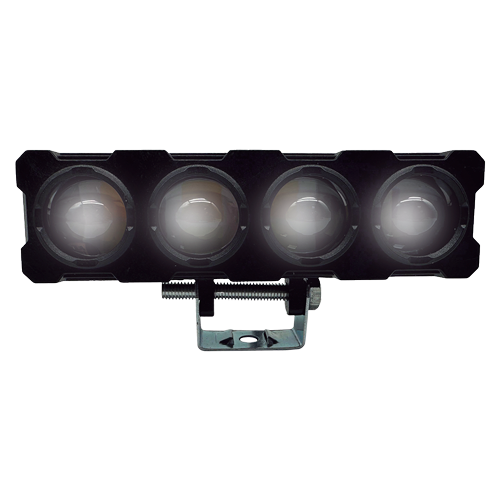 [RS-LED-13125Y-W] FARO AUXILIAR LED TIPO BARRA 4 LUPAS LUZ AMARILLO-BLANCO CON ESTROBO			 