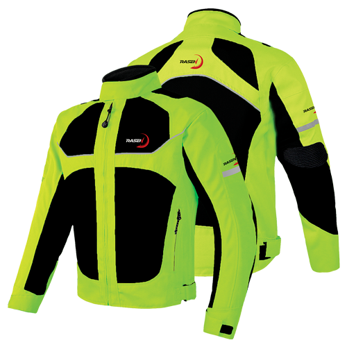 [RS-TRA-20041XXL] CHAMARRA DEPORTIVA	 VERDE FLOURESCENTE CON CUADROS NEGROS (XXL)			 