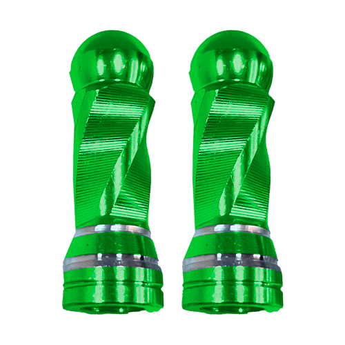 [RS-GRL-12038GN] TAPON DECORATIVO PARA VALVULA EN FORMA RODONDO (VERDE)			 