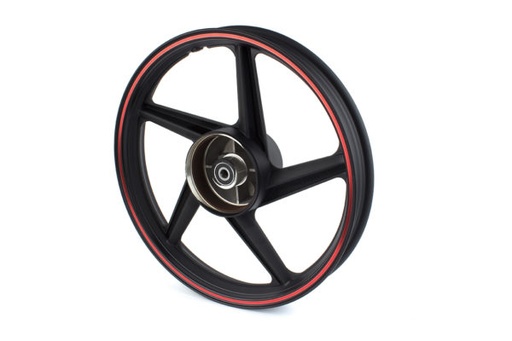 [RNCN16] RIN TRASERO NEGRO/ROJA FT180/200 18"
