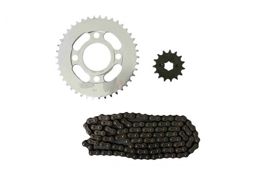 [KTSA43] KIT DE SPROCKET 428H-126L FIERA 200/FIERA 250 ITALIKA
