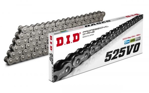 [CDDI88] CADENA ARRASTRE 525VO X 130L FB OIL RING DID