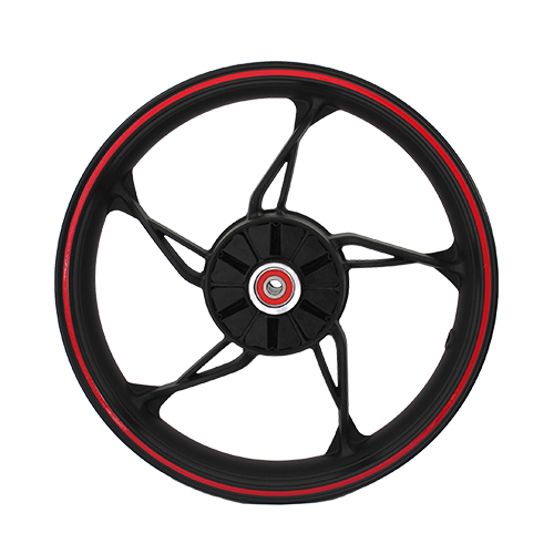 [RNCN53] RIN TRASERO NEGRO/ROJO 250Z 17"