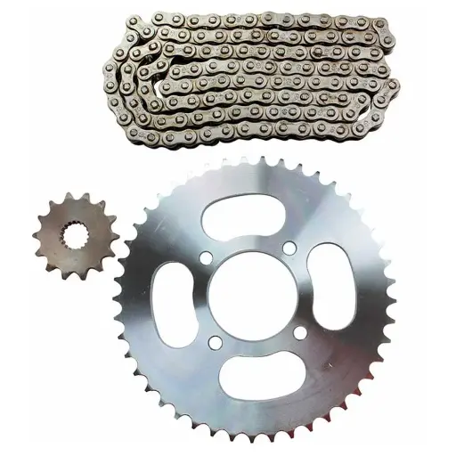 [KB-SPROC-11021] KIT DE SPROCKET EN125 SPROCKET TRASERO 45T, PIÑON 14T, PASO DE LA CADENA 428H, N° DE ESLABONES 118L