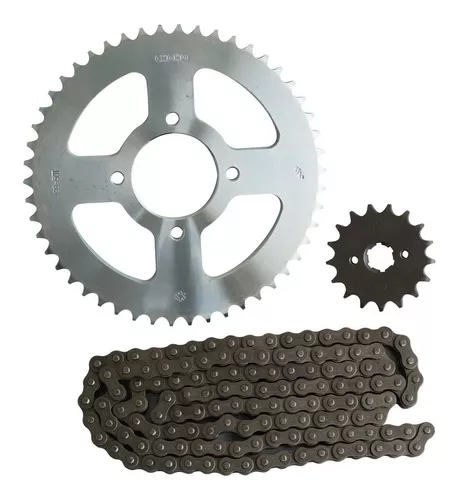 [KB-SPROC-11031] KIT DE SPROCKET CROSSMAX 250 PRO SPROCKET TRASERO 50T, PIÑON 17T, PASO DE LA CADENA 428H, N° DE ESLABONES 132L