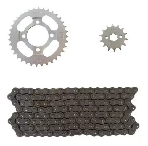 [KB-SPROC-11003] KIT DE SPROCKET AT110-AT125(17-20)SPROCKET TRASERO 36T, PIÑON 14T, PASO DE LA CADENA 428H, N° DE ESLABONES 116L