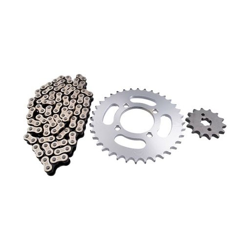 [KB-SPROC-11004] KIT DE SPROCKET AT110(05-16) SPROCKET TRASERO 36T, PIÑON 14T, PASO DE LA CADENA 428H, N° DE ESLABONES 100L