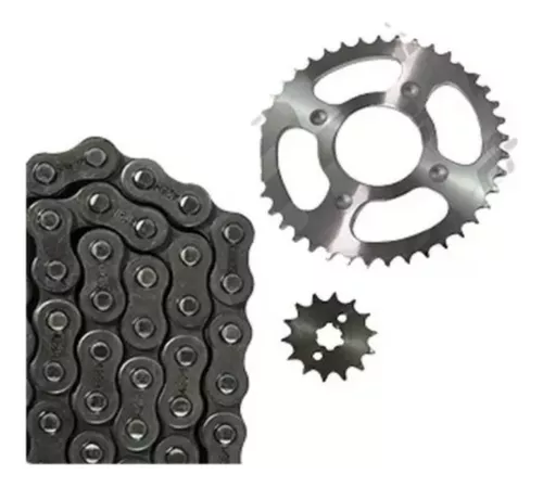 [KB-SPROC-11011] KIT DE SPROCKET 125Z(16-19) SPROCKET TRASERO 38T, PIÑON 15T, PASO DE LA CADENA 428H, N° DE ESLABONES 108L