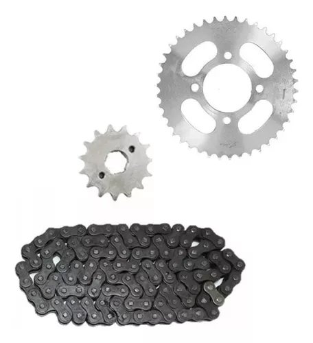 [KB-SPROC-11012] KIT DE SPROCKET 125Z SPROCKET TRASERO 38T, PIÑON 15, PASO DE LA CADENA 428H, N° DE ESLABONES 104L