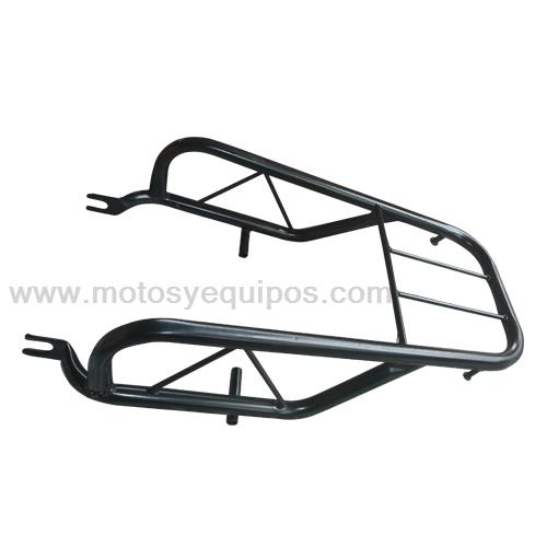 [1605-1063] PARRILLA METALICA NEGRA PARA ITALIKA FT 125