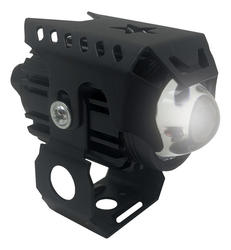 [RS-LED-13119Y-W] FARO AUXILIAR LED REDONDO CON CAPUCHON 1 LUPA LUZ AMARILLO-BLANCO