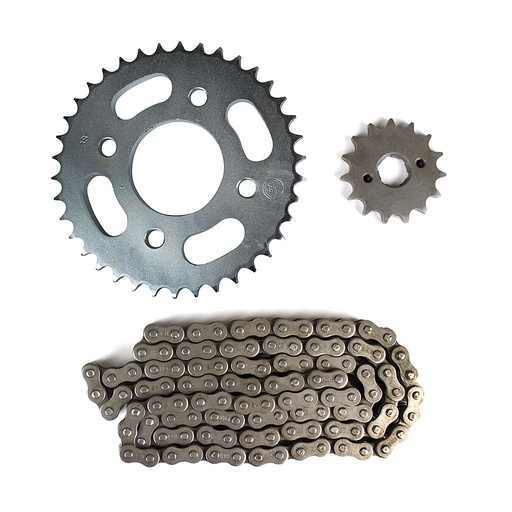 [27-5807-001] KIT DE SPROCKET ENGRANE 38X15 CADENA 428X108L PLANO SET IT FT 150 GRAFITO (18-24) RODA