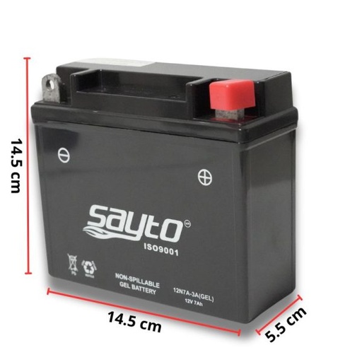 [ACSA85] BATERIA 12N7A-3A (GEL) SAYTO
