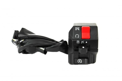 [SWCN121] INTERRUPTOR ( SWITCH ) DERECHO DE ENCENDIDO DM 150 ROJA : 2018 – 2019