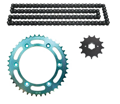 [KB-SPROC-11036] KIT DE SPROCKET DM150 ROJA SPROCKET TRASERO 42T,PIÑON 13T,PASO DE LA CADENA 520H,N° DE ESLABONES 102L