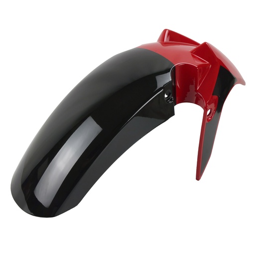 [48-7117-001] SALPICADERA DELANTERA NEGRO/ROJO ITALIKA FT 250 TS (21)
