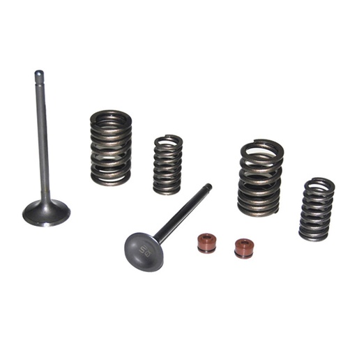 [36-5215-001] VALVULA ADMISION/ESCAPE SET ITALIKA FT 125 CLASICA (12-16), DT 125 CLASICA (17-19), FT 125 TS (16-21) / HONDA CGL 125 TOOL (12-23) (WSTD)