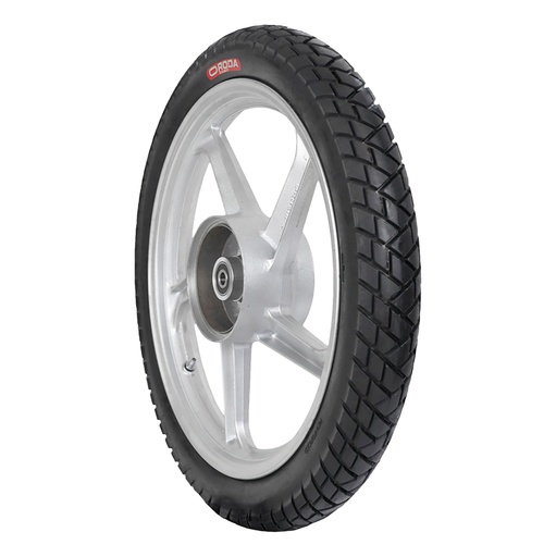 [09-7639-001] LLANTA 3.00-18 6PR TL CALLE RODA 18"