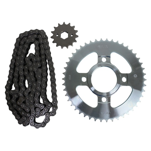 [28-5820-001] ENGRANE 46X15 CADENA 428HX136L SET IT DM 200 (14-24) CHOHO