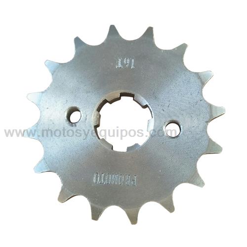 [2810-1076] ENGRANE DELAN PROMOTO 16D P/HONDA GL150 CARGO