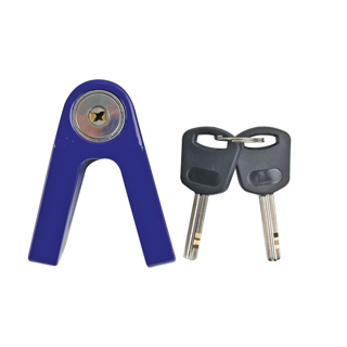 [99-1707-001] CANDADO ANTI-ROBO/SIN SENSOR AZUL PARA DISCO FRENO UNIVERSAL