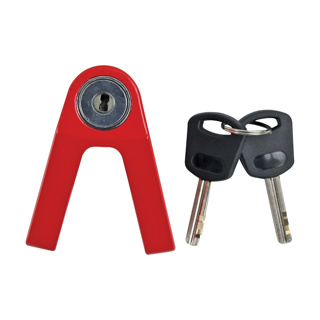 [99-1706-001] CANDADO ANTI-ROBO/SIN SENSOR ROJO PARA DISCO FRENO UNIVERSAL