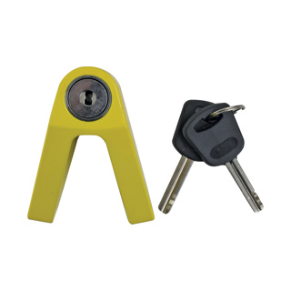 [99-1709-001] CANDADO ANTI-ROBO/SIN SENSOR AMARILLO PARA DISCO FRENO UNIVERSAL