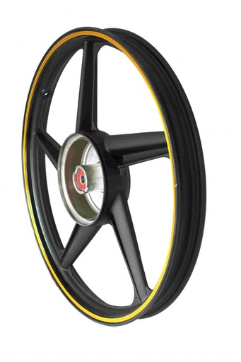 [RNCN41] Rin delantero negro/amarillo FT-150S/FT-150TS