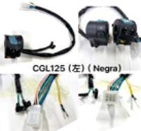 [KB-COM-1023] CONMUTADOR IZQUIERDO CGL125 NEGRA