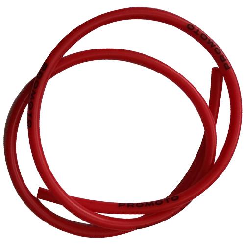 [2144-1005] MANGUERA GASOLINA 1 MTO ROJO NEON UNIVERSAL PROMOTO