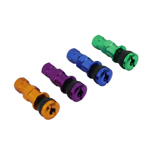 [99-3001-020] PIVOTE VALVULA RECTO TR4 ALUMINIO UNIVERSAL PIEZA