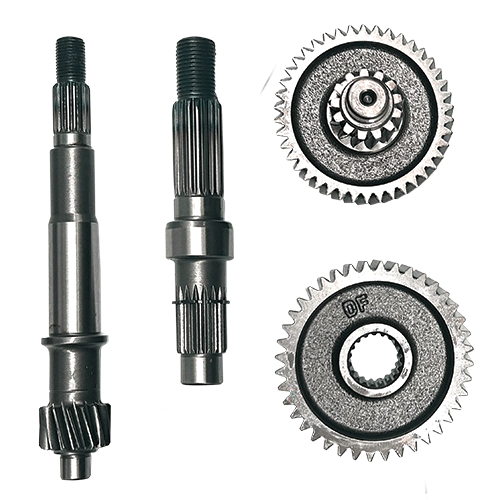 [06674-GY6-125] JUEGO DE ENGRANES Y FLECHAS DE TRANSMISION CS 125 ITALIKA