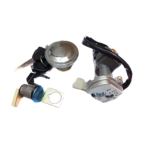 [20-5228-001] INTERRUPTOR ENCENDIDO CON LLAVE / TAPON GASOLINA / CERRADURA SET ITALIKA AT 110 RT (12-14) 12V