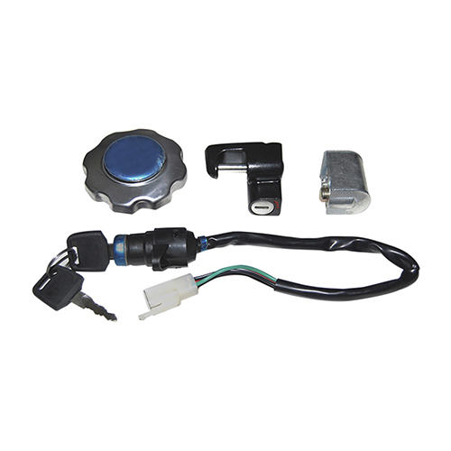 [20-5225-001] INTERRUPTOR ENCENDIDO CON LLAVE / TAPON GASOLINA / CERRADURA SET ITALIKA FT 125 (05-12)