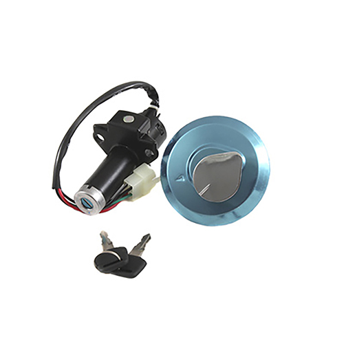 [20-5602-001] INTERRUPTOR ENCENDIDO CON LLAVE / TAPON GASOLINA SET ITALIKA FT 150 (13-16) 12V